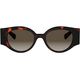 Triomphe Stamp Havana Round Sunglasses